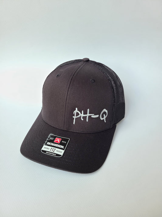 Richardson 112 - Black with Silver Print Left Panel