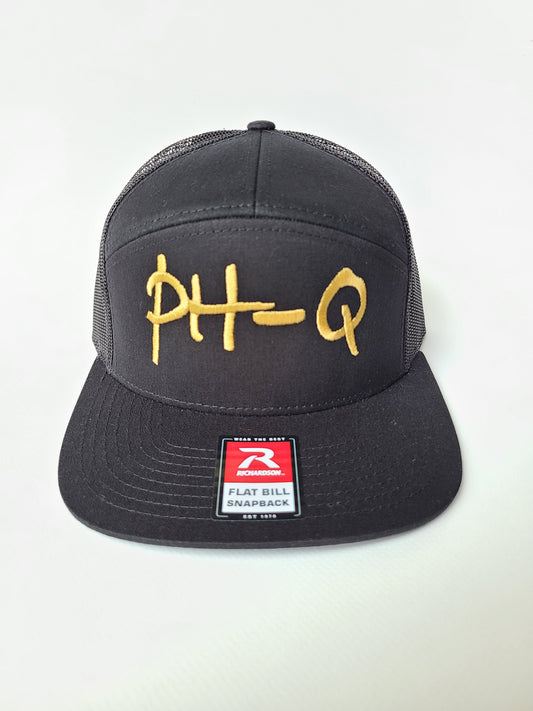 Richardson 168 - Black with Gold Print