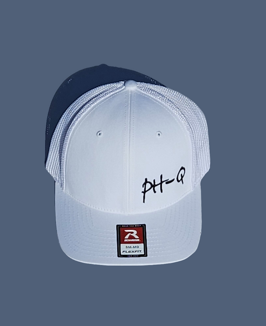 Richardson 110 White with Black Small Print